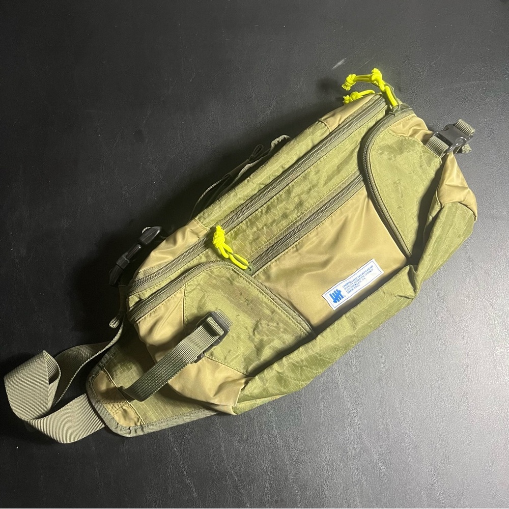 Undefeated Fall ‘20 Army Green Cross Body Bag